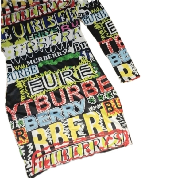 Shein Graphic Bodycon Dress - Picture 5 of 6